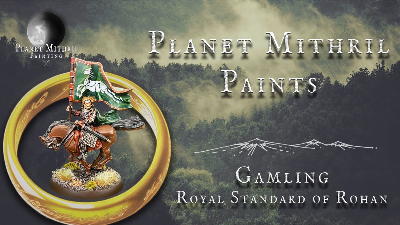 Gamling, Royal Standard of Rohan, Painting Tutorial