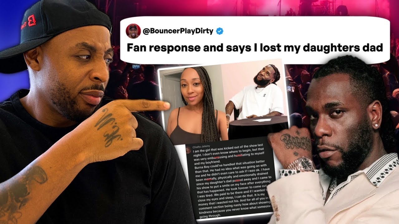 Burna Boy столкнулся с негативной реакцией после того, как выгнал фанатку со своего концерта (она...