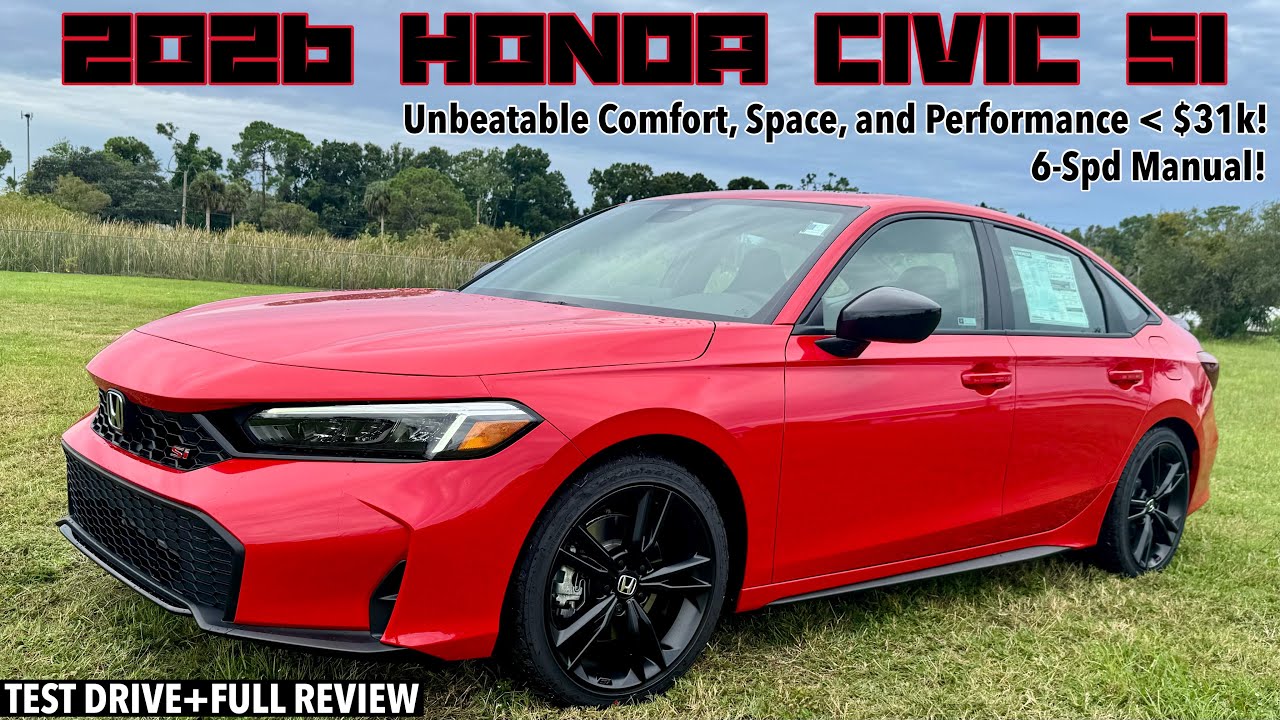 2026 Honda Civic Si: TEST DRIVE+FULL REVIEW