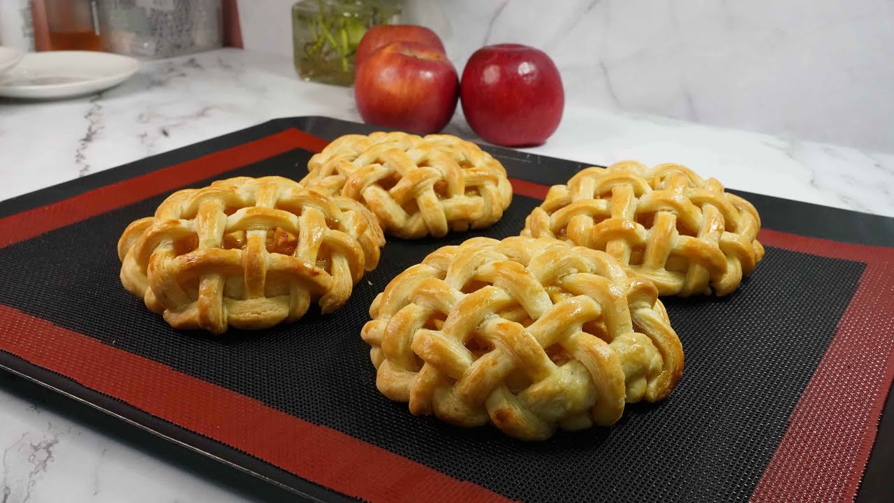 酥脆蘋果派食譜 Recipe for crispy apple pie | Lien pastry