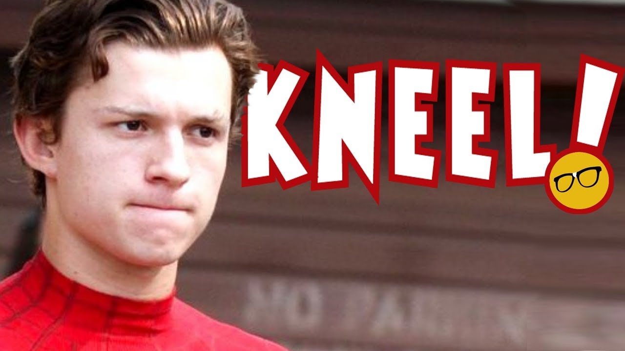 Spider-Man's Tom Holland Kneels to The Access Media