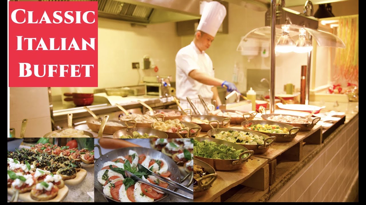 Carlton Downtown Hotel Dubai Italian Buffet / Italian Foods / Chef Archie Santok Italian Buffet Menu
