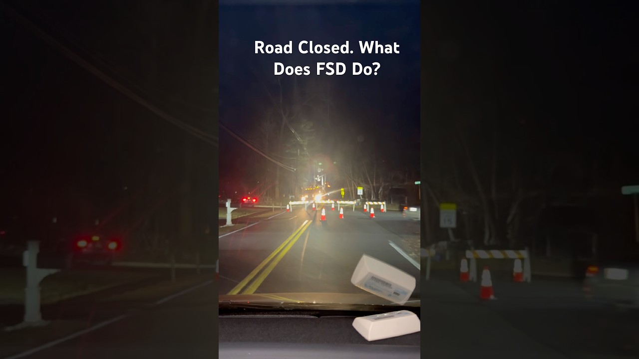 Tesla FSD Faces a Road Closure — Here’s What Happened