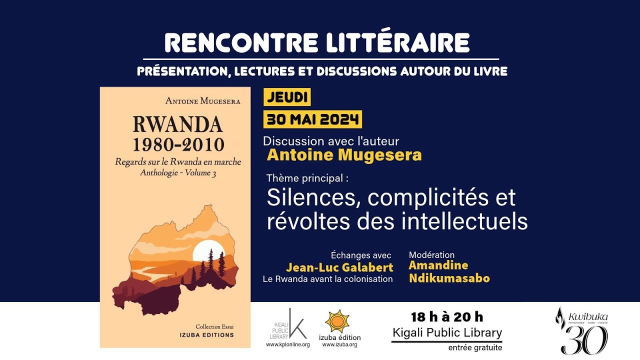 🔴 Café Littéraire: Silences, Complicités et révoltes des intellectuels