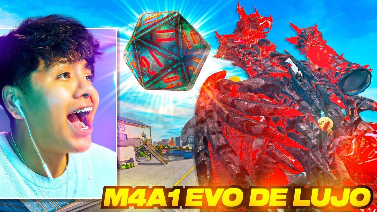 Probé por PRIMERA VEZ la M4A1 EVO de LUJO (revienta sola 😳) | BLOOD STRIKE