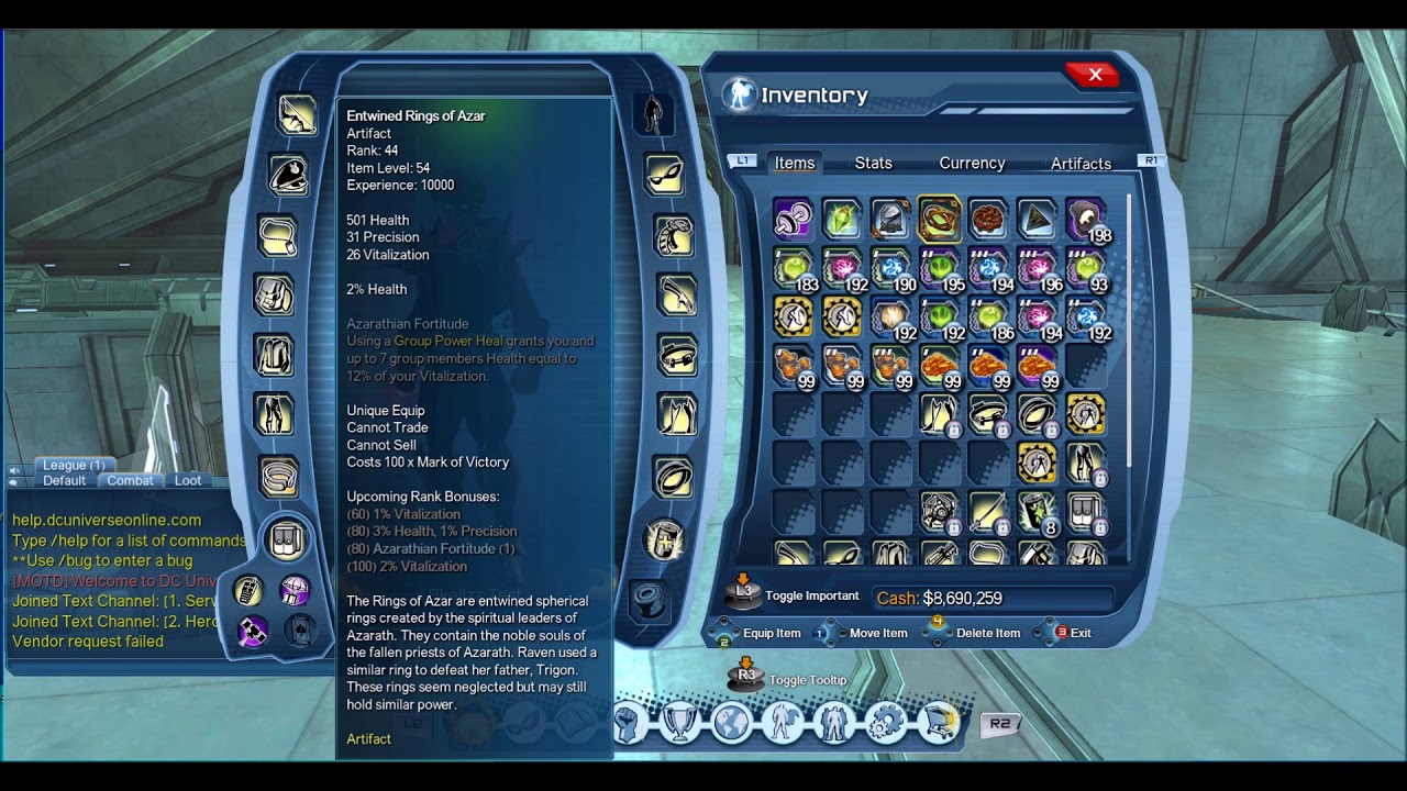 DCUO: The 5 Artifacts & Their Abilities
