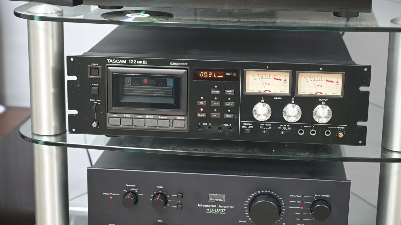 Cassette Deck Tascam 122 mk III Студия VintageAudio