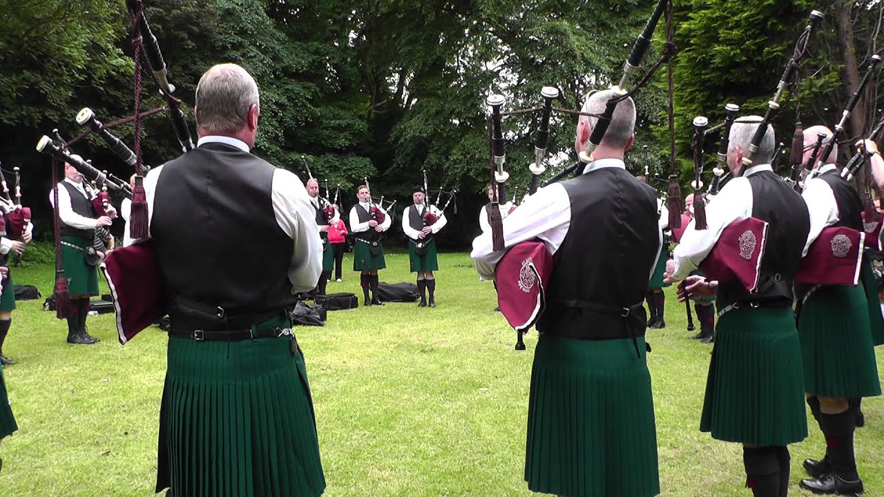 St Laurence O'Toole Pipe Band - North Down Championships 2012