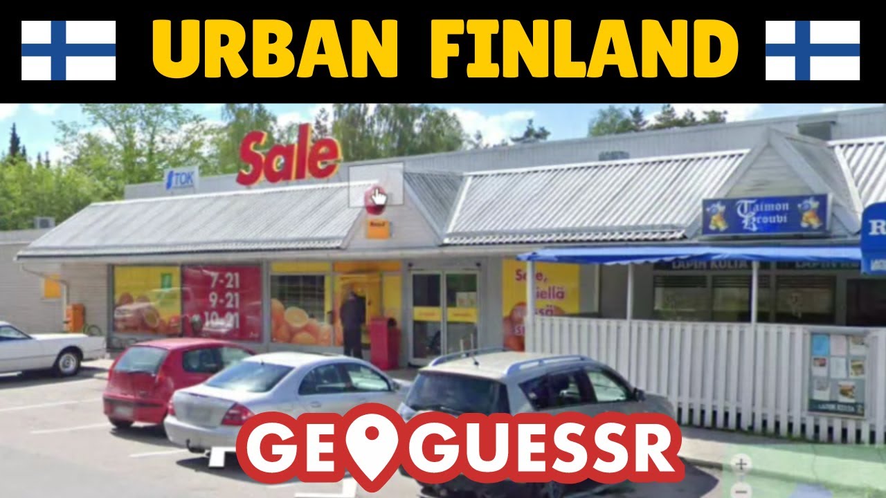 American Plays Urban Finland Game on GeoGuessr: Can You Find Finnish Cities and Towns? (Play-Along)