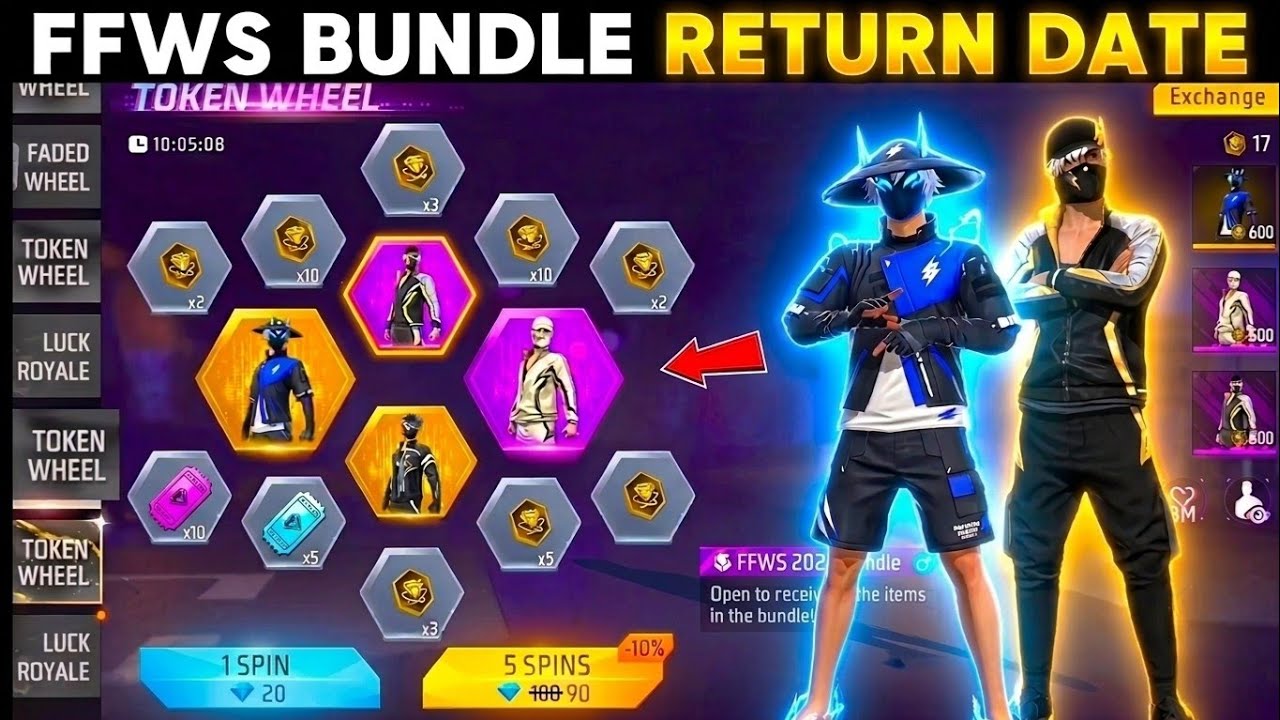 FFWS Bundle Return 🤯🥰 | FFWS Bundle Return Date 2026 | Thunderborn MVP Bundle Return Date 