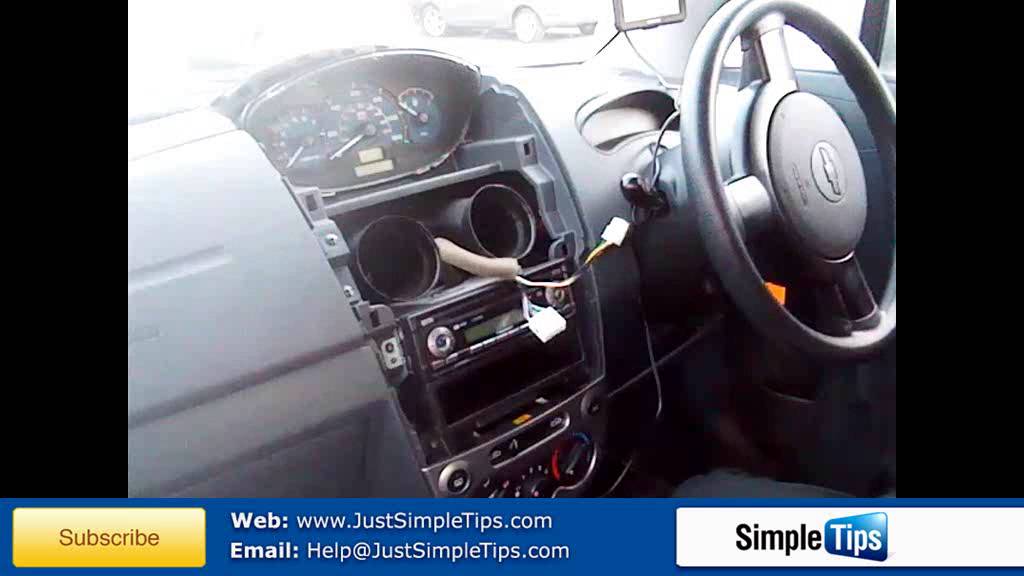 Radio Removal Chevrolet Matiz (2005-2009) | JustAudioTips