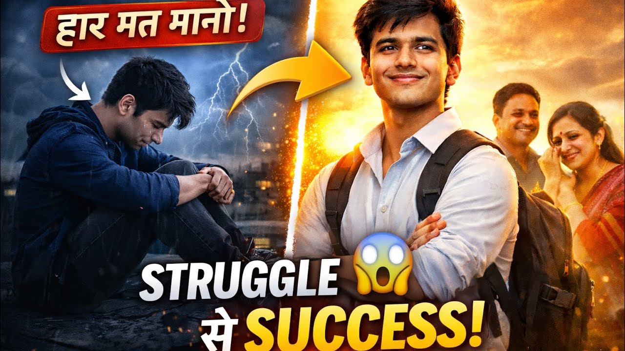 Jab Sab Chhod Gaye Tab Maine Khud Ko Pakad Liya |#Motivational Story | From Failure to Success#Viral