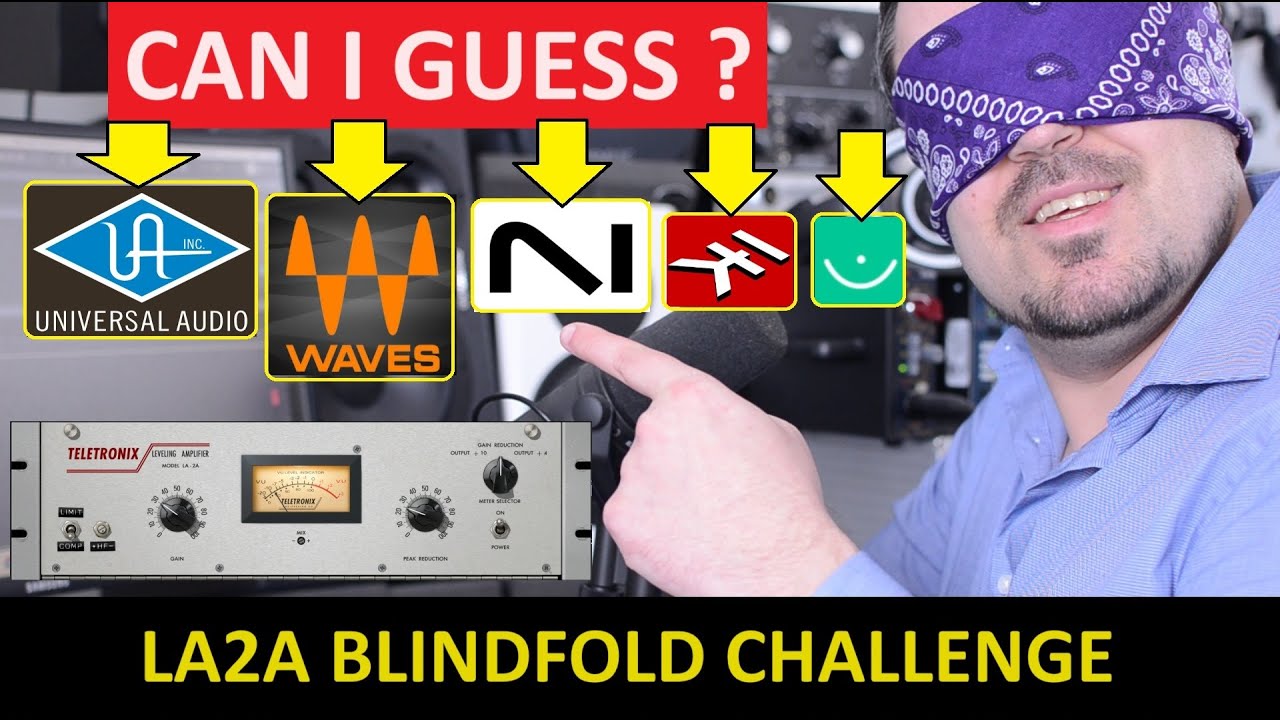 LA2A Blindfold Challenge - Can I Guess UAD, Waves, NI, IK, Softube