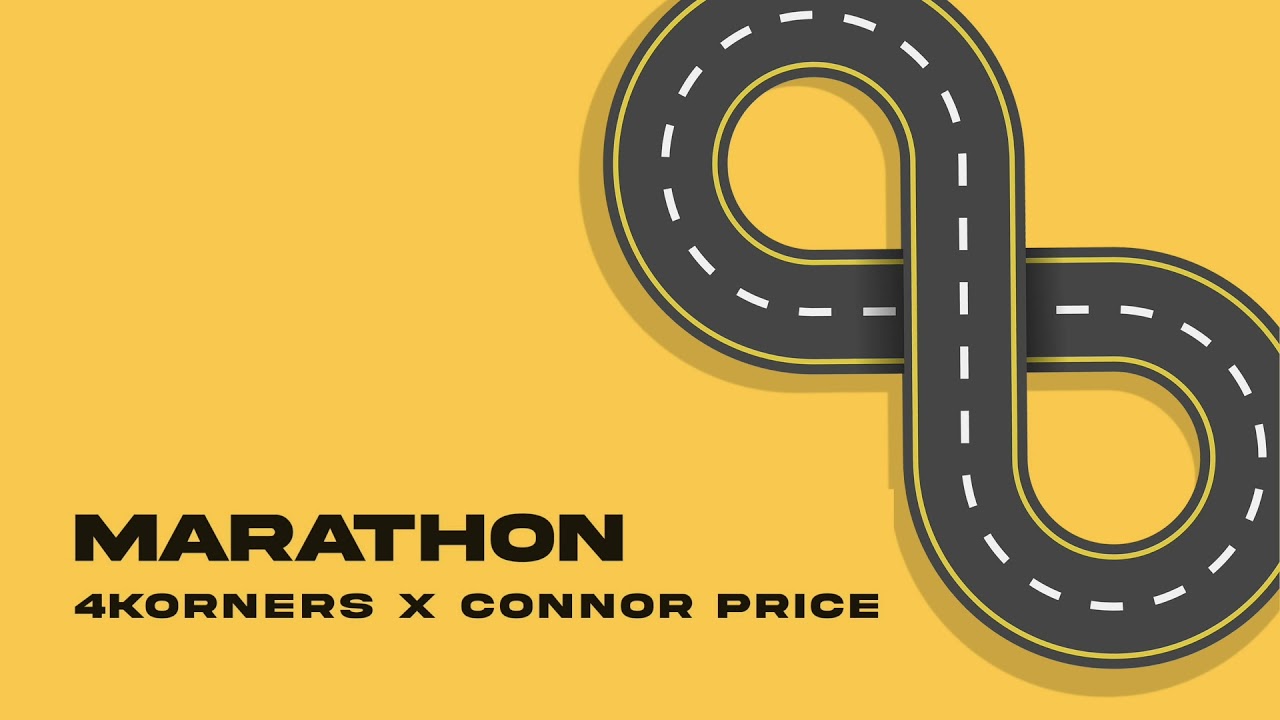 Marathon (Official Audio) - 4KORNERS & Connor Price