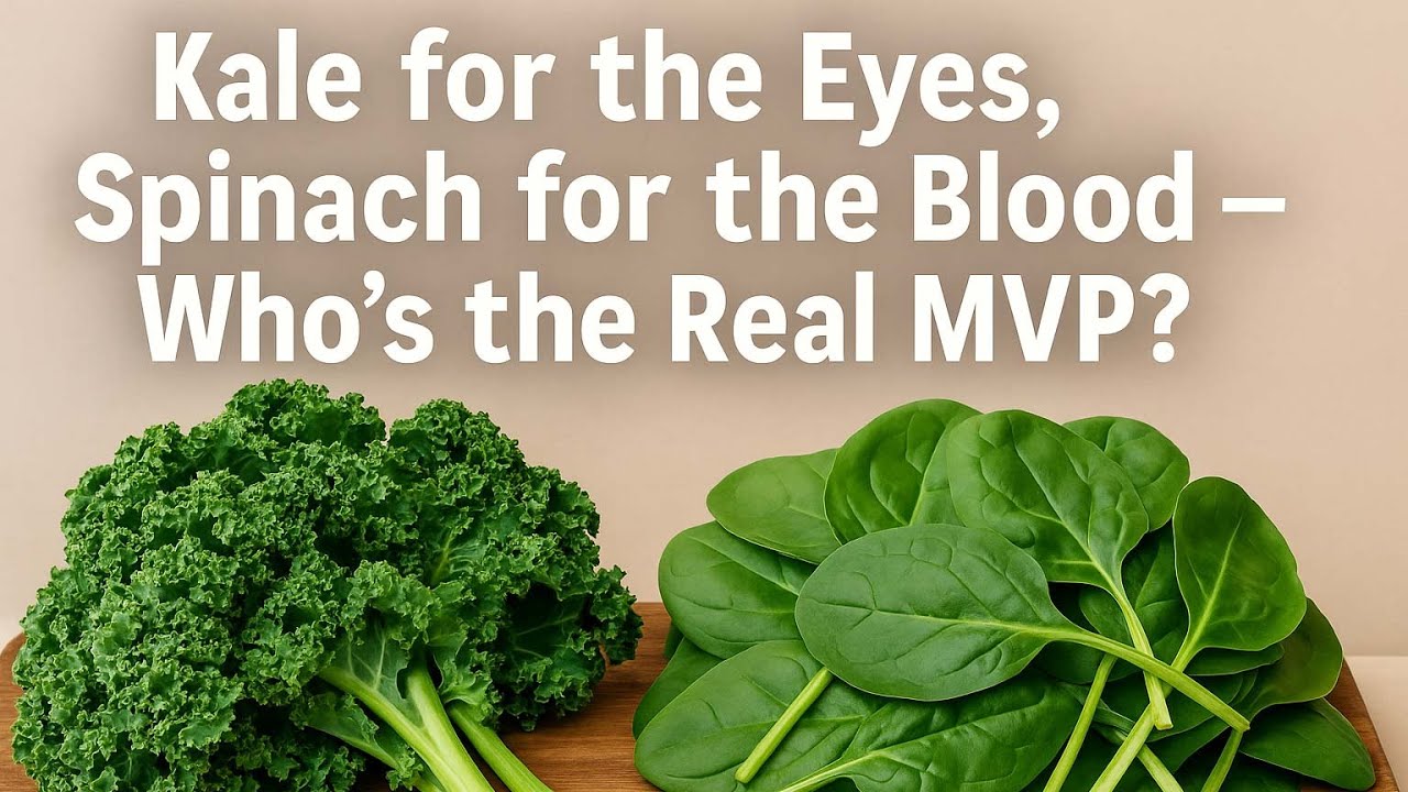 Kale for the Eyes, Spinach for the Blood — Who’s the Real MVP?