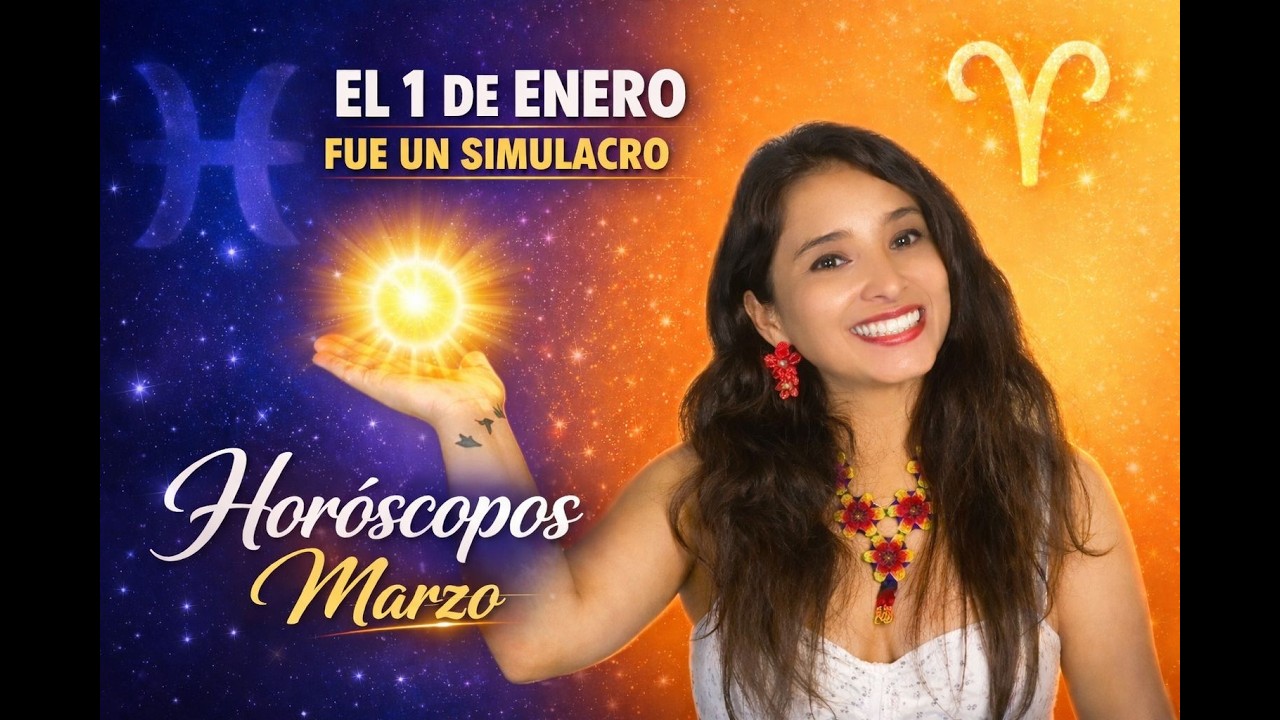 HORÓSCOPOS MARZO 2026: El verdadero inicio del año ♈️ Predicciones todos los signos