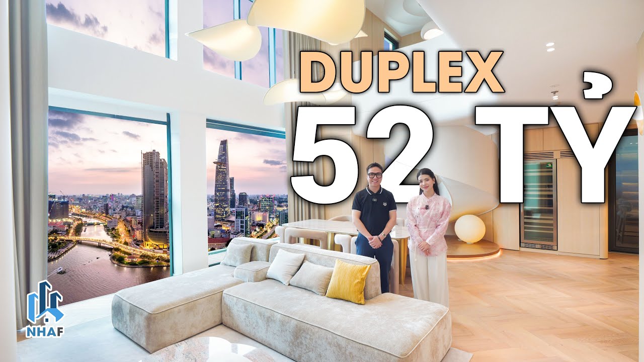 Khám Phá DUPLEX JAPANDI Trị Giá 52 TỶ - Top 10 Awards Việt Nam 2024 tại The Crest Residence | NhaF