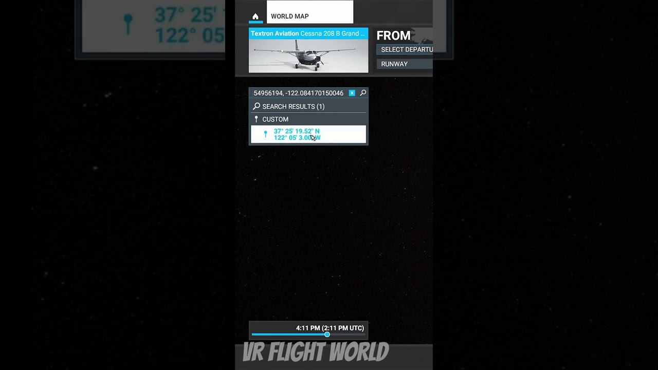 Найдите свой дом в Microsoft Flight Simulator