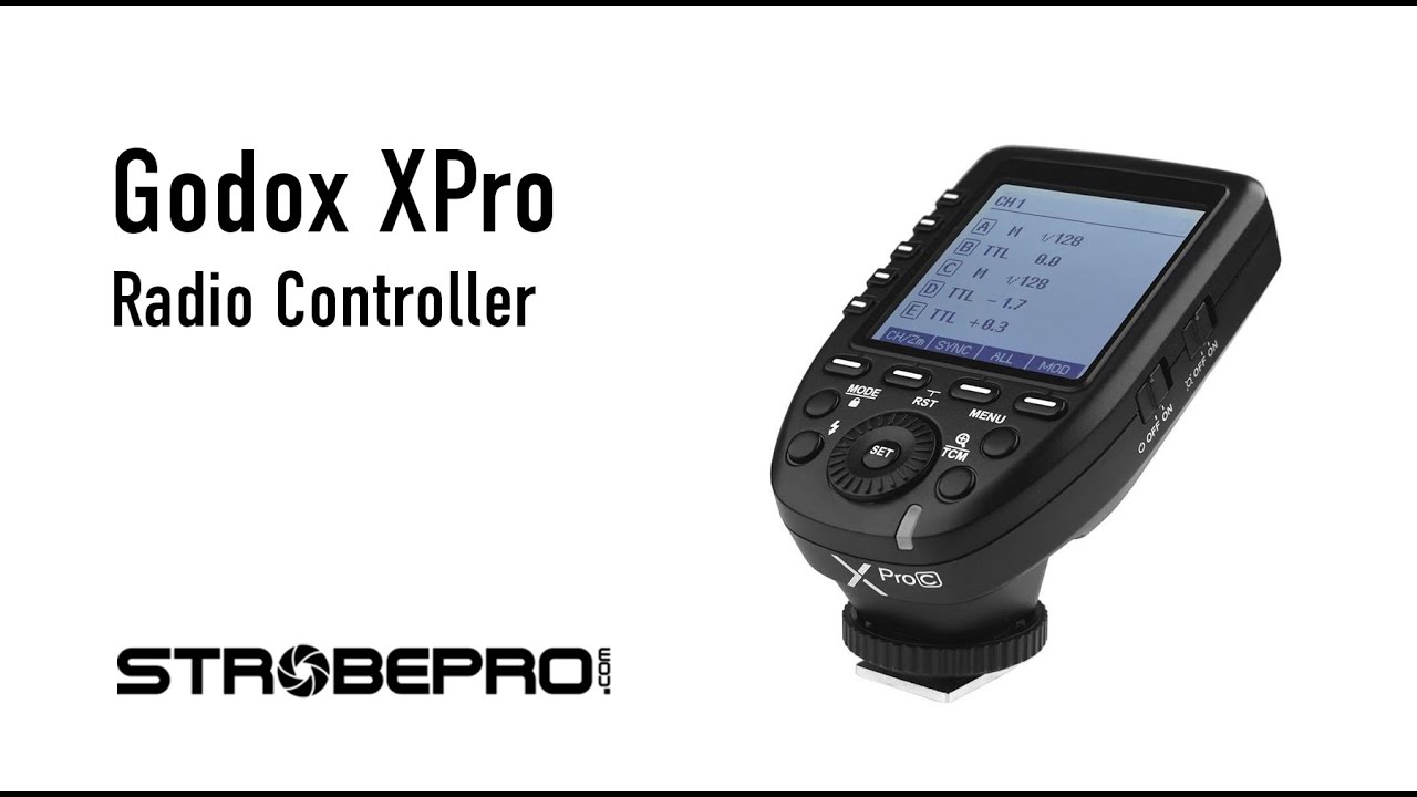 Радиоконтроллер Godox XPRO — полное пошаговое руководство