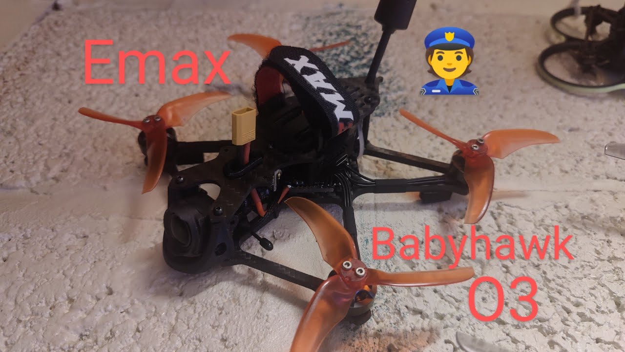 Babyhawk O3: Security pays a visit 👮😱 (Last summer)