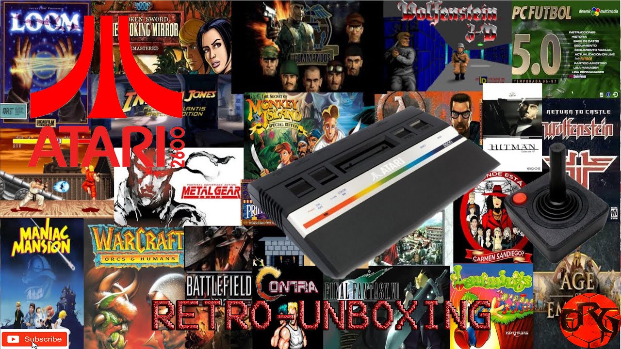 🕹🎮 ATARI 2600 jr - RETRO UNBOXING - ¡¡Análisis en ESPAÑOL!!🎮🕹