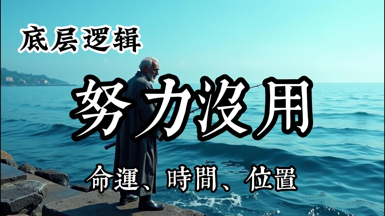 《努力沒用》 同樣努力，為什麼別人能成功？答案藏在這裡！#頂級思維 #人生智慧 #思維格局 #底層邏輯
