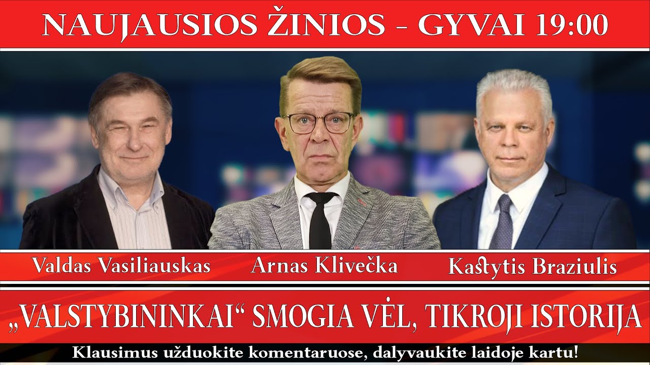 „Valstybininkai“ Smogia Vėl, Tikroji Istorija - GYVAI 2025-01-20