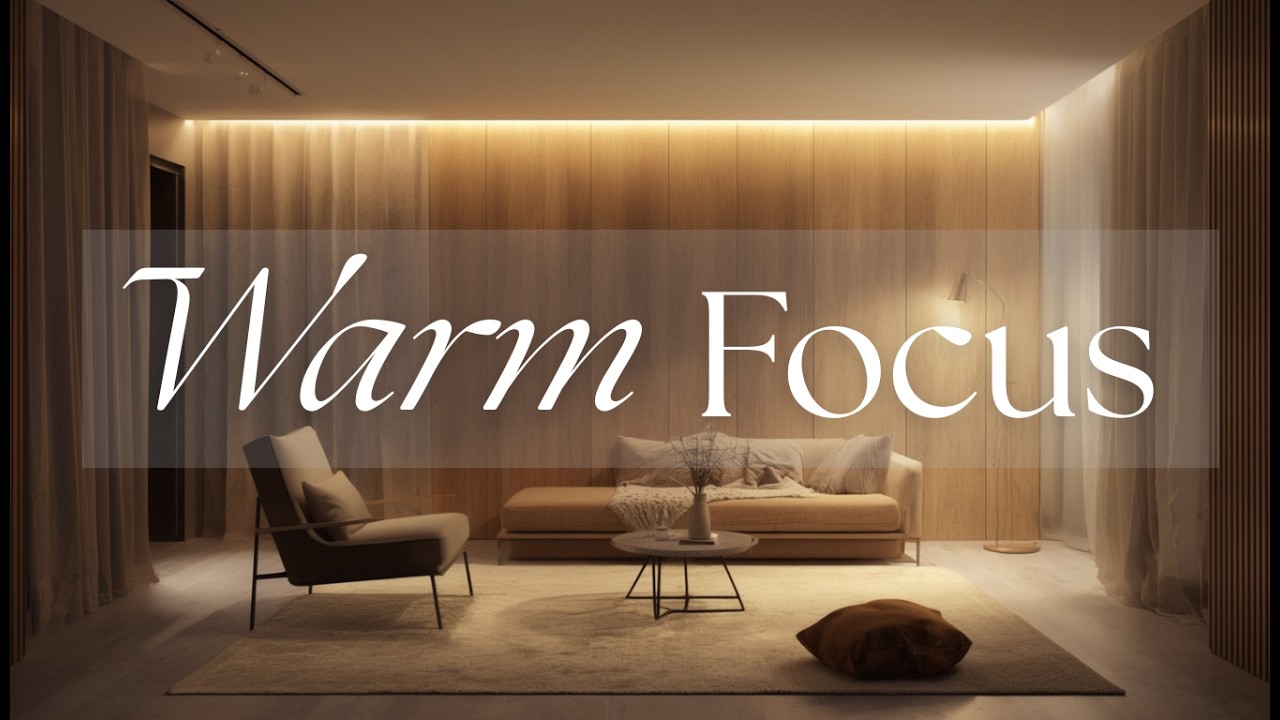 Warm Focus Music to Stay Concentrated | Personal Hours