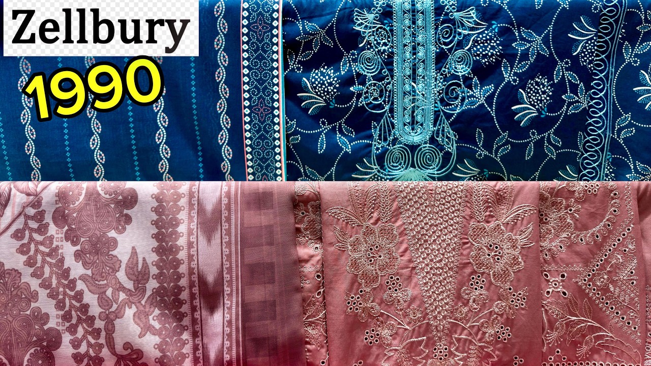 Zellbury New Collection 2026🔥 Zellbury Lawn UnStitched Collection🔥 Zellbury Sale Price 