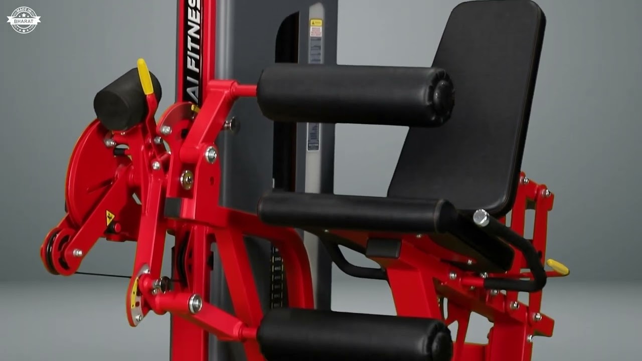 Checkout Seated Leg Curl / Extension Combo By @jeraifitnessindia