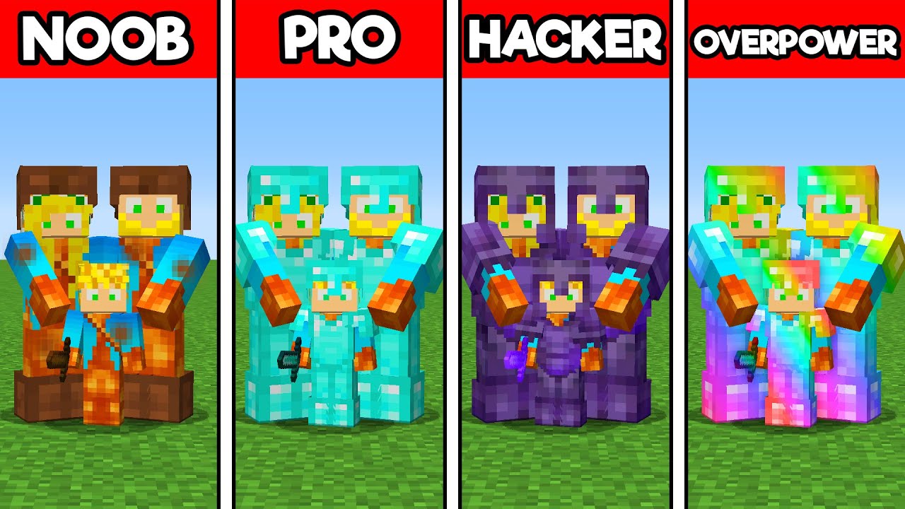FUI de FAMILIA NOOB a FAMILIA PRO a FAMILIA HACKER FAMILIA a OVERPOWER
