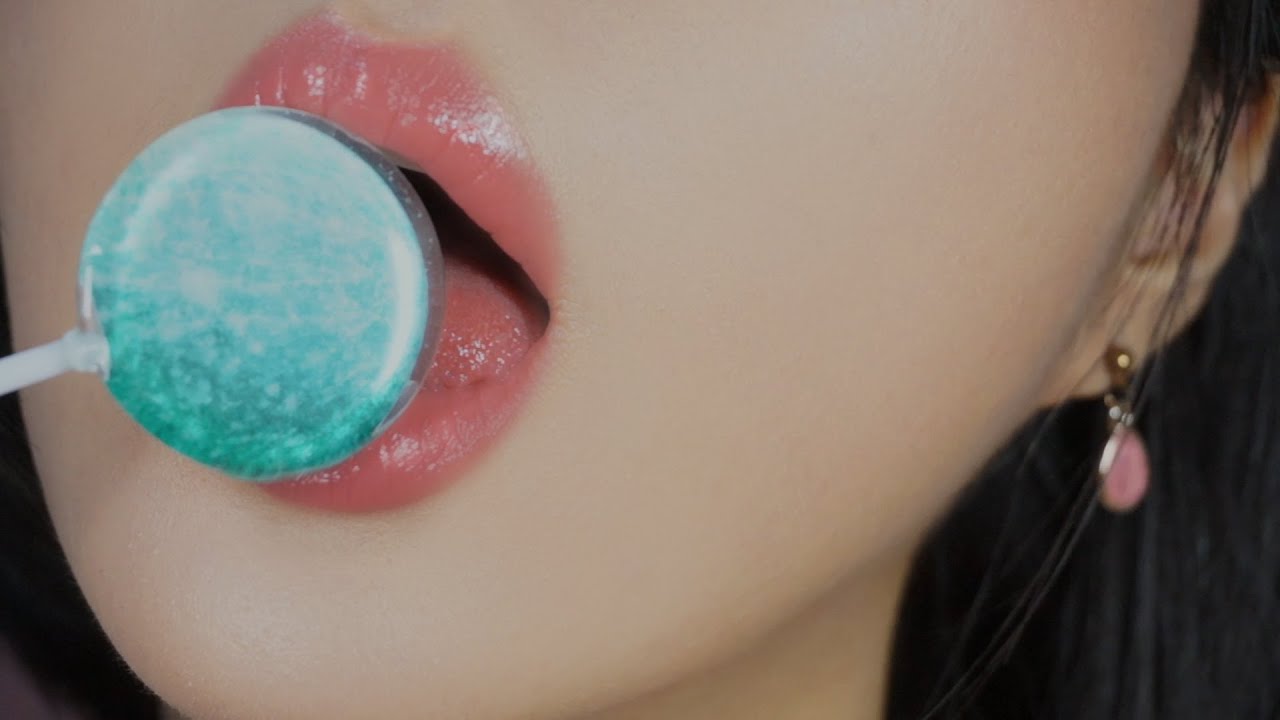 ASMR Mercury Lollipop Licking👅 Mouth Sounds