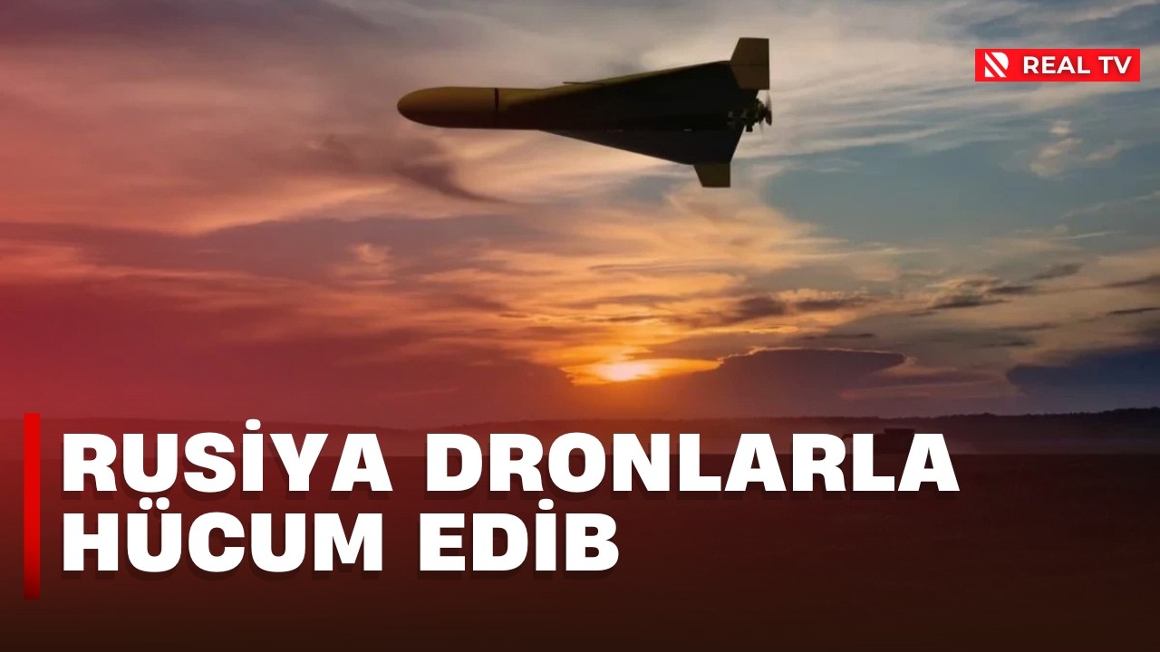 Rusiya dronlarla hücum edib / 150-yə yaxın dron hücumu Ukraynanın enerji infrastrukturuna yönəlib