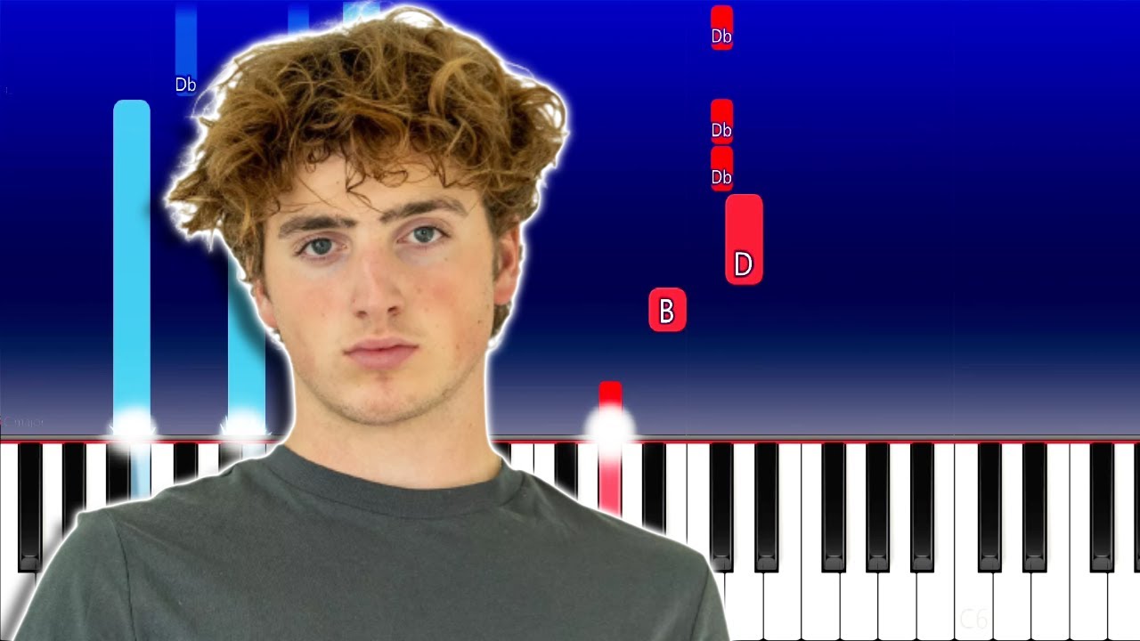 Benson Boone - What Was (Piano Tutorial)
