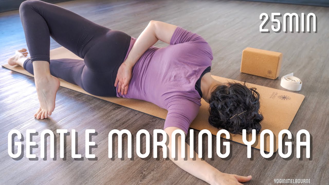 25min Gentle Morning Yoga to Relieve Stiffness | full body stretch