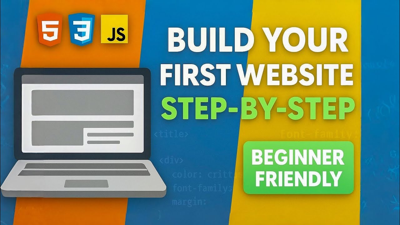 HTML, CSS & JavaScript for Beginners | Build Your First Website Step-by-Step | TECH_BY_BRIJESH