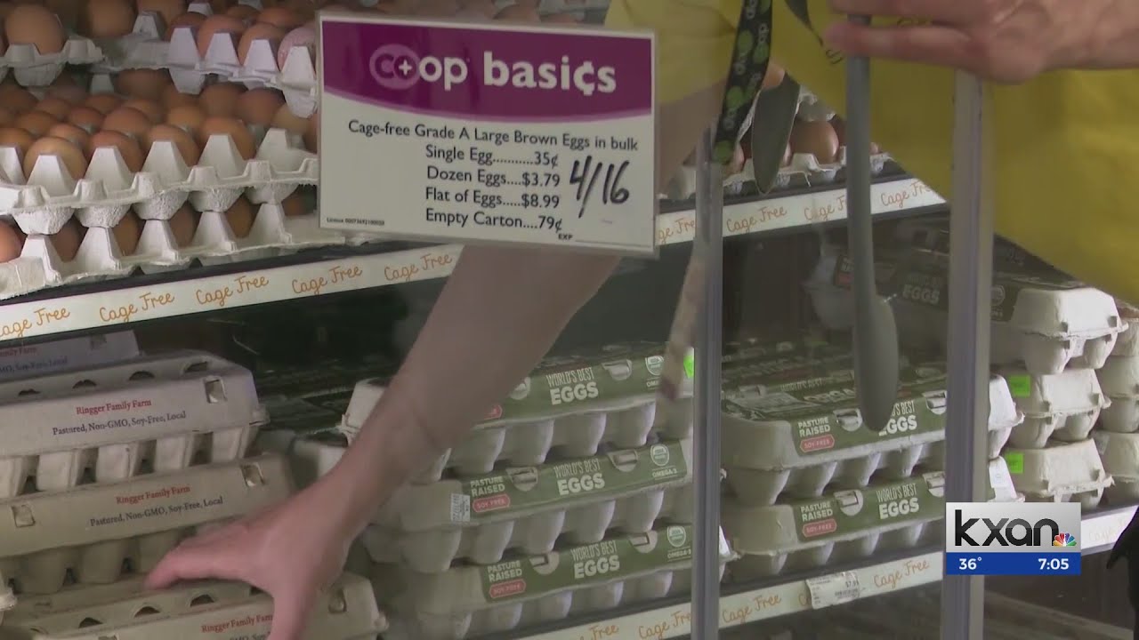 Sean Kelly shows us how Austin is navigating the egg shortage