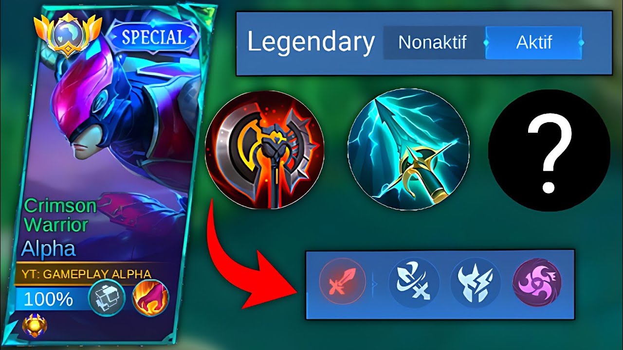 BARU TAU KALAU BUILD INI COCOK SAMA ALPHA! ALPHA JADI OP KALAU PAKAI BUILD INI | MLBB