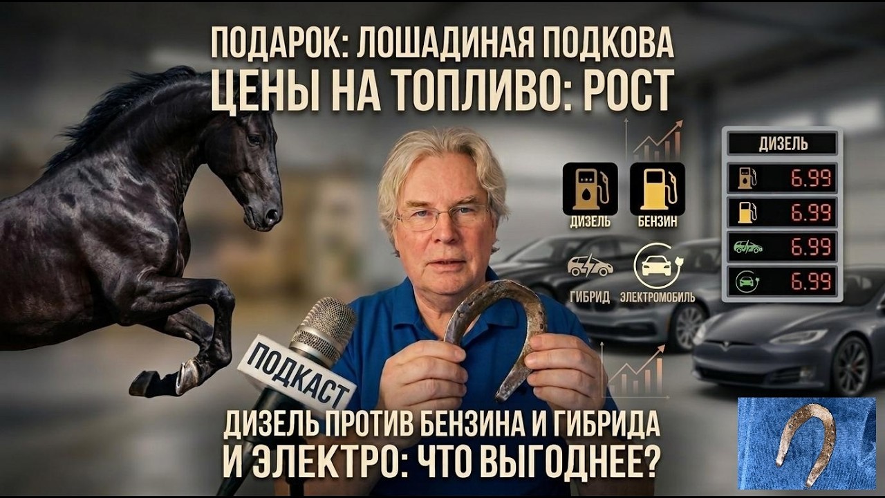 Топливо в Латвии снова дорожает? Машины, подарок подписчика и подкова на удачу | Подкаст | Рига
