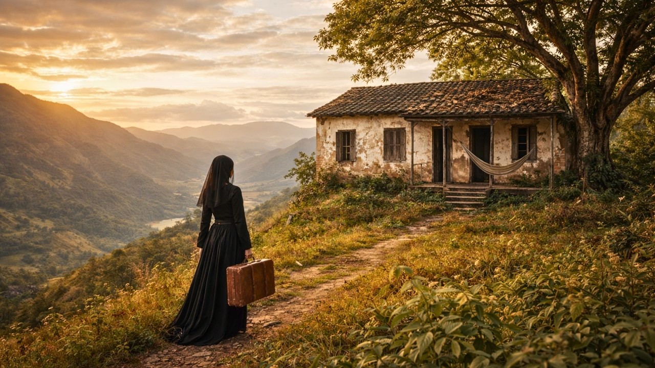 Viúva herda casa velha  no alto da colina…E o que ela encontra na casa muda seu destino.