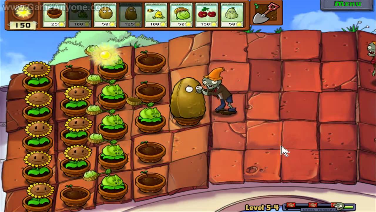Plants Vs. Zombies HD - Level 5-4