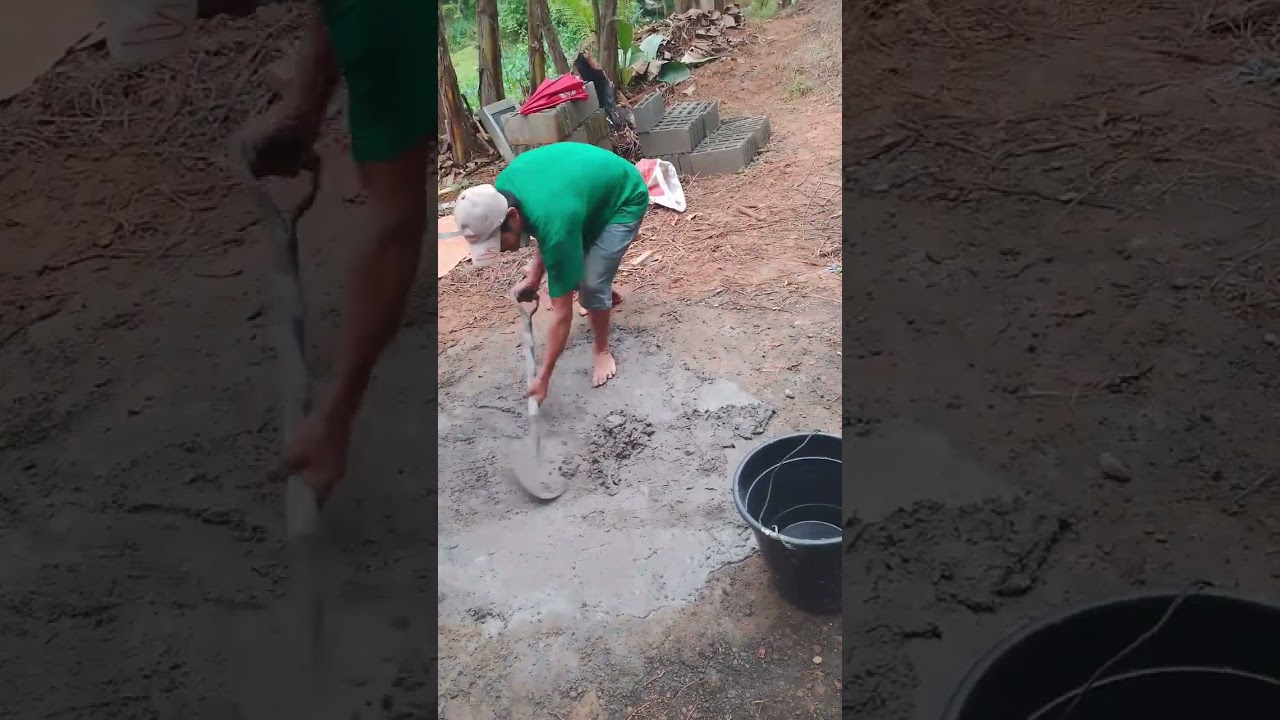 Piling Hollow blocks to Panday Pinto to hakot Balas to buhat ayagan with no helper 👏👊Lakas💪#boboy