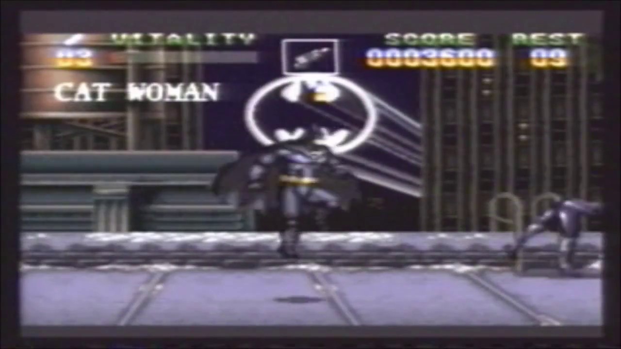Batman Returns Video Game SNES Commercial