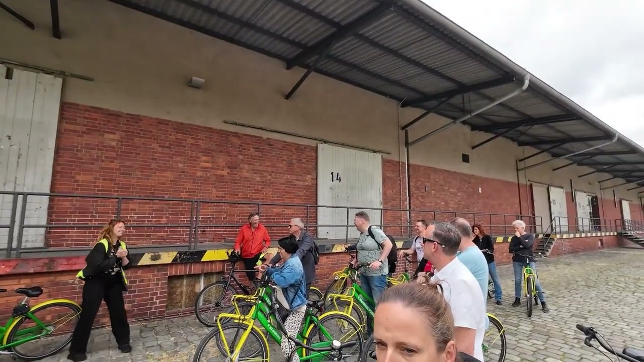 Fietstocht door Berlijn