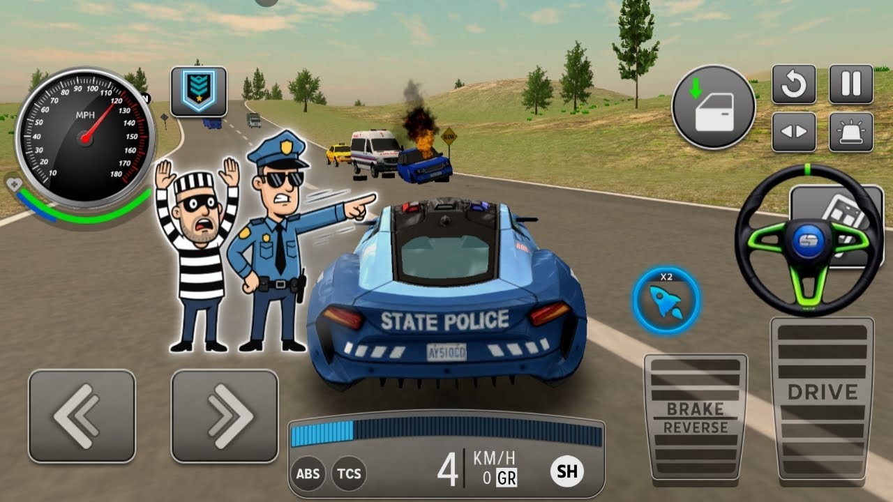 Real Cop Chase Simulator | 3D Driving GamePolice Car Racing & Chase | Simulator Gameplay