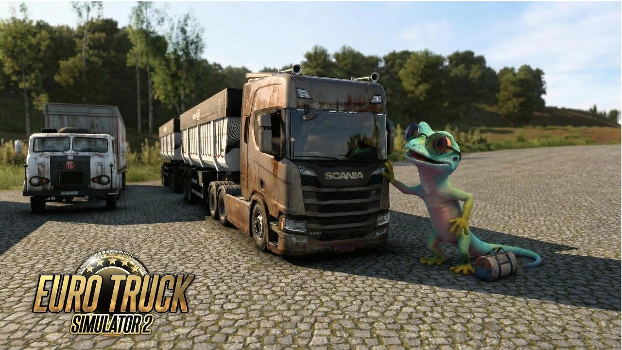 💥 PEGUEI A ESTRADA COM L4G4RTIX4 DE PERDÕES ➜ POSTO GIRO 🚛⚡