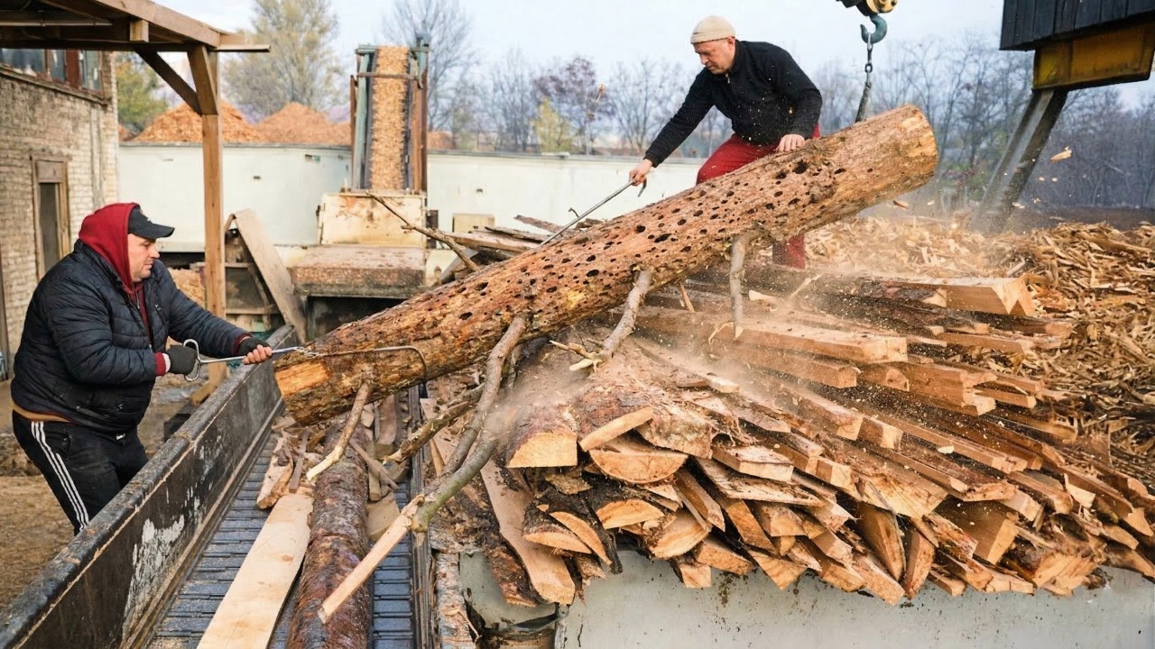 Extreme Wood Processing | Heavy Machinery