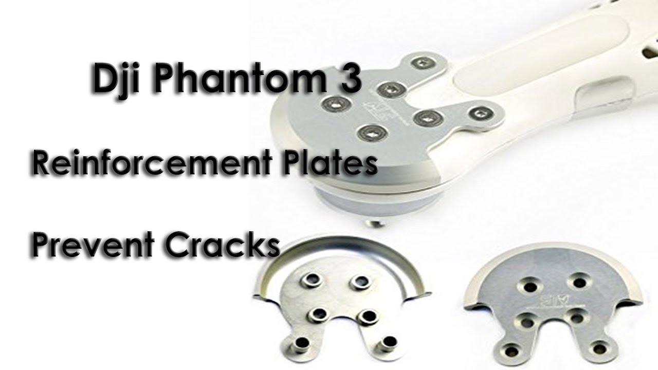 Dji Phantom 3 Aluminum Motor Reinforcement Plates Install