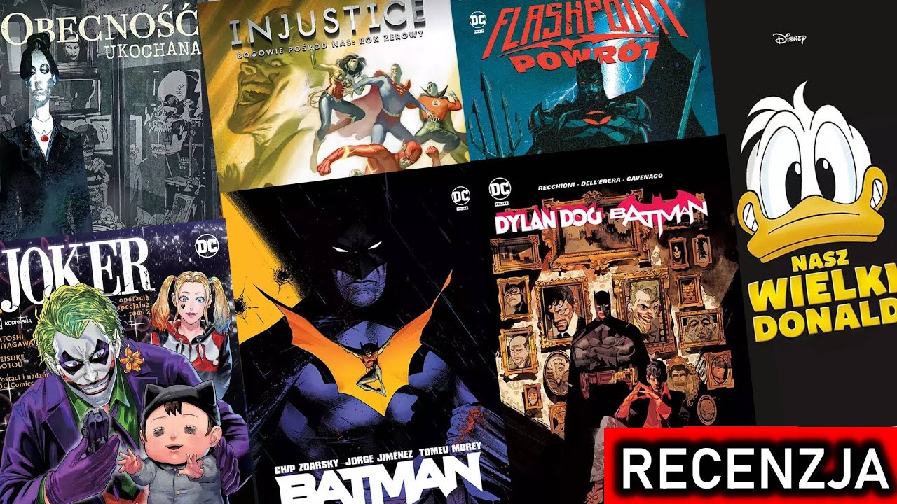 Recenzja:Nasz wielki Donald, Joker, Batman Failsafe, Flashpoint Powrót, Dylan Dog,Injustice,Obecność