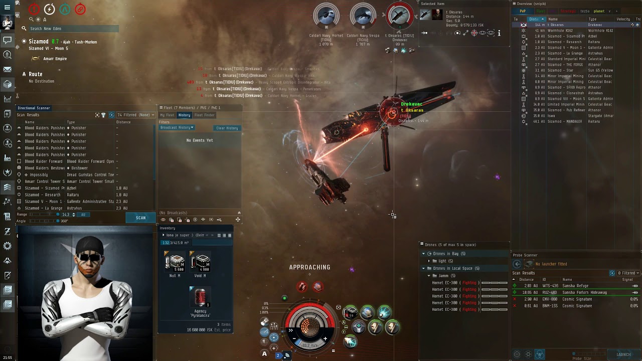 EVE Online- deimos vs drekavac